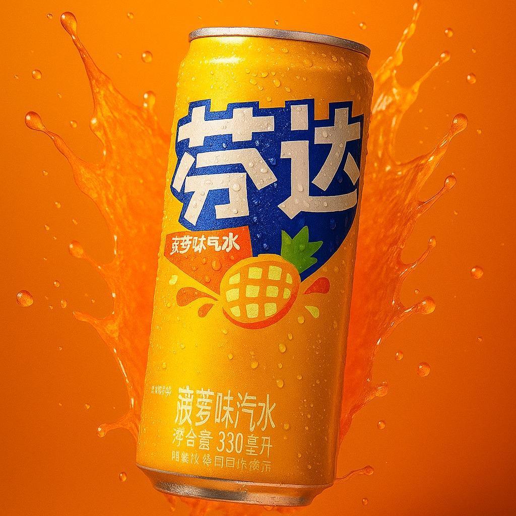 Fanta Pineapple 11.6oz (TAIWAN)