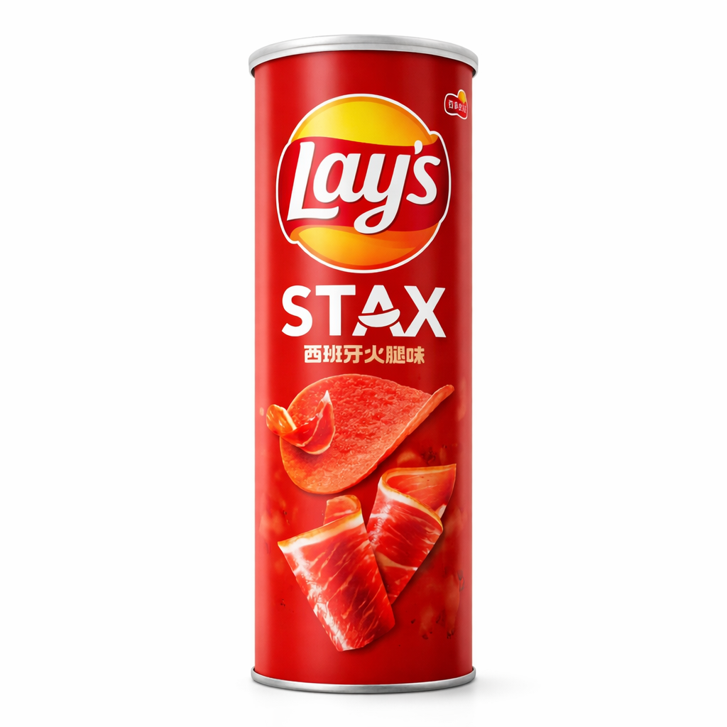 Lays Stax Spanish Ham (TAIWAN)