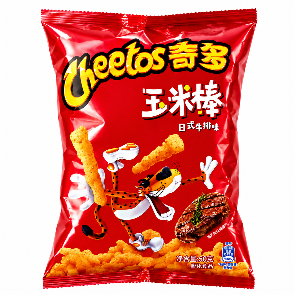 Cheetos Sauteed Steak 1.76 oz (TAIWAN)