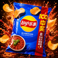 Lays Italian Red Meat 2.46 oz (TAIWAN)